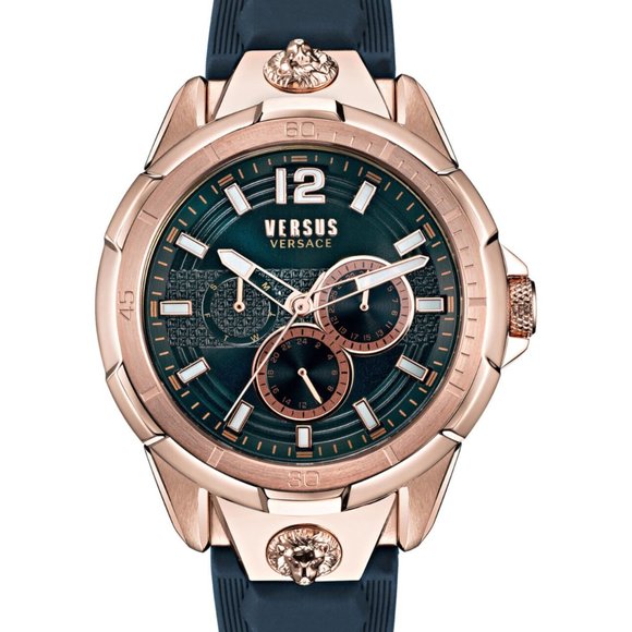 Versace Men's 44mm Blue Watch